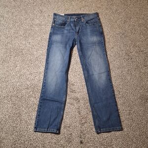 Levi's 514 Jeans Size W32 L32 Mens Straight Medium Wash Blue Denim